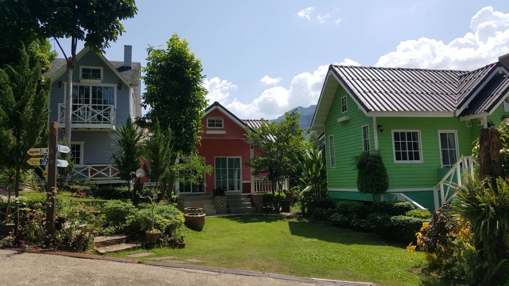 Suriyan Villa Erawan Kanchanaburi สุริยัน วิลล่า เอราวัณ กาญจนบุรี Tha Kradan Kültér fotó